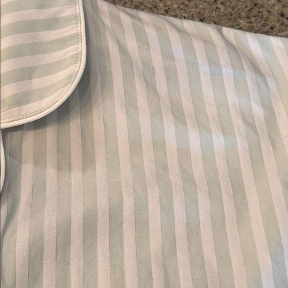 BEDHEAD Mint 3D Stripe Woven Cotton Sateen Pajama Set - Picture 14 of 16